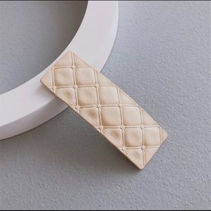 Faux Leather Hair Clips / snap clips / accessories for woman / hair accessories